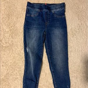 Spanx Distressed Skinny Jeans